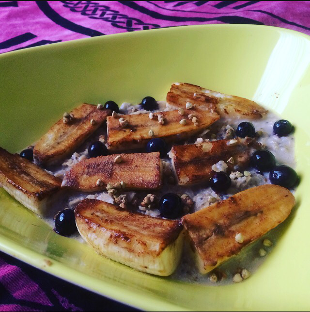 ‘Baked’ Banana Oatmeal