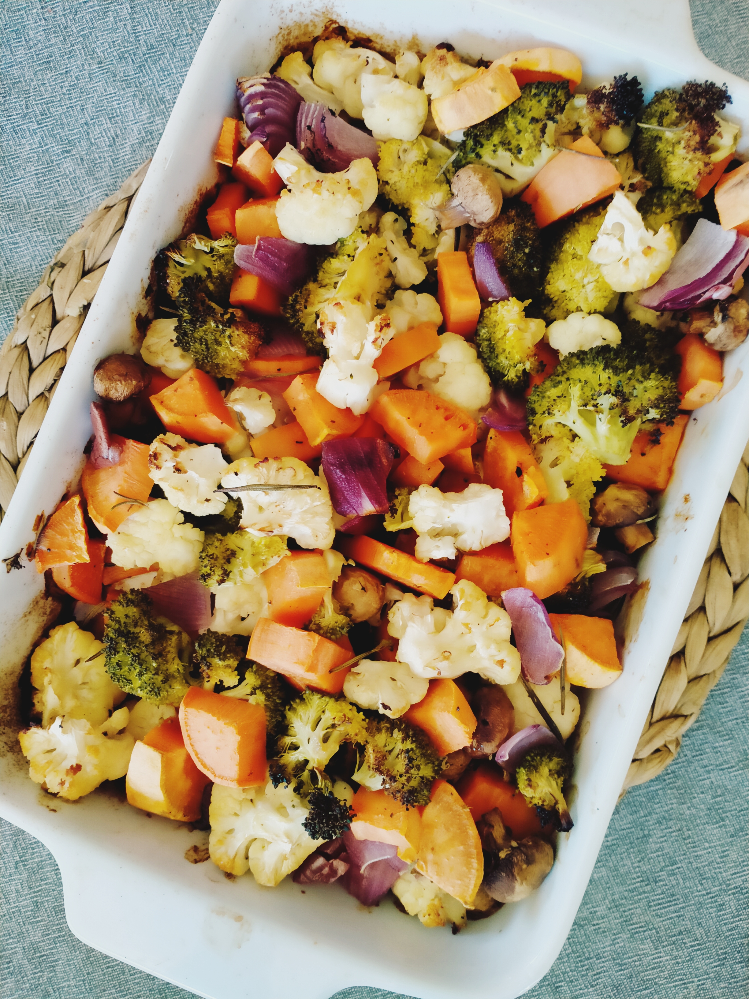 The Vegan Cookbook Challenge #15: Rosemary Roasted Vegetables – March 2022