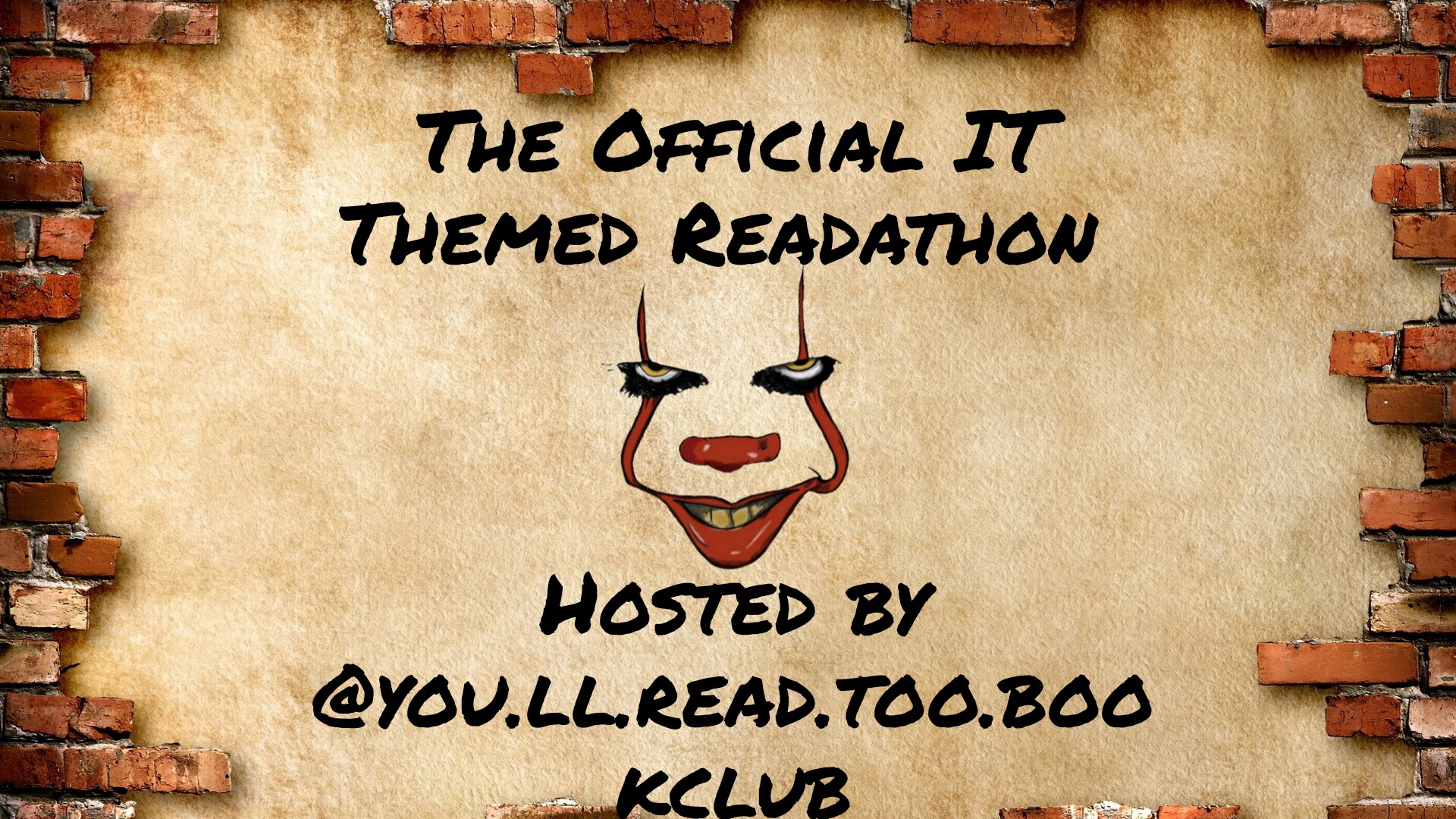 The Official IT Horror Readathon Announcement!