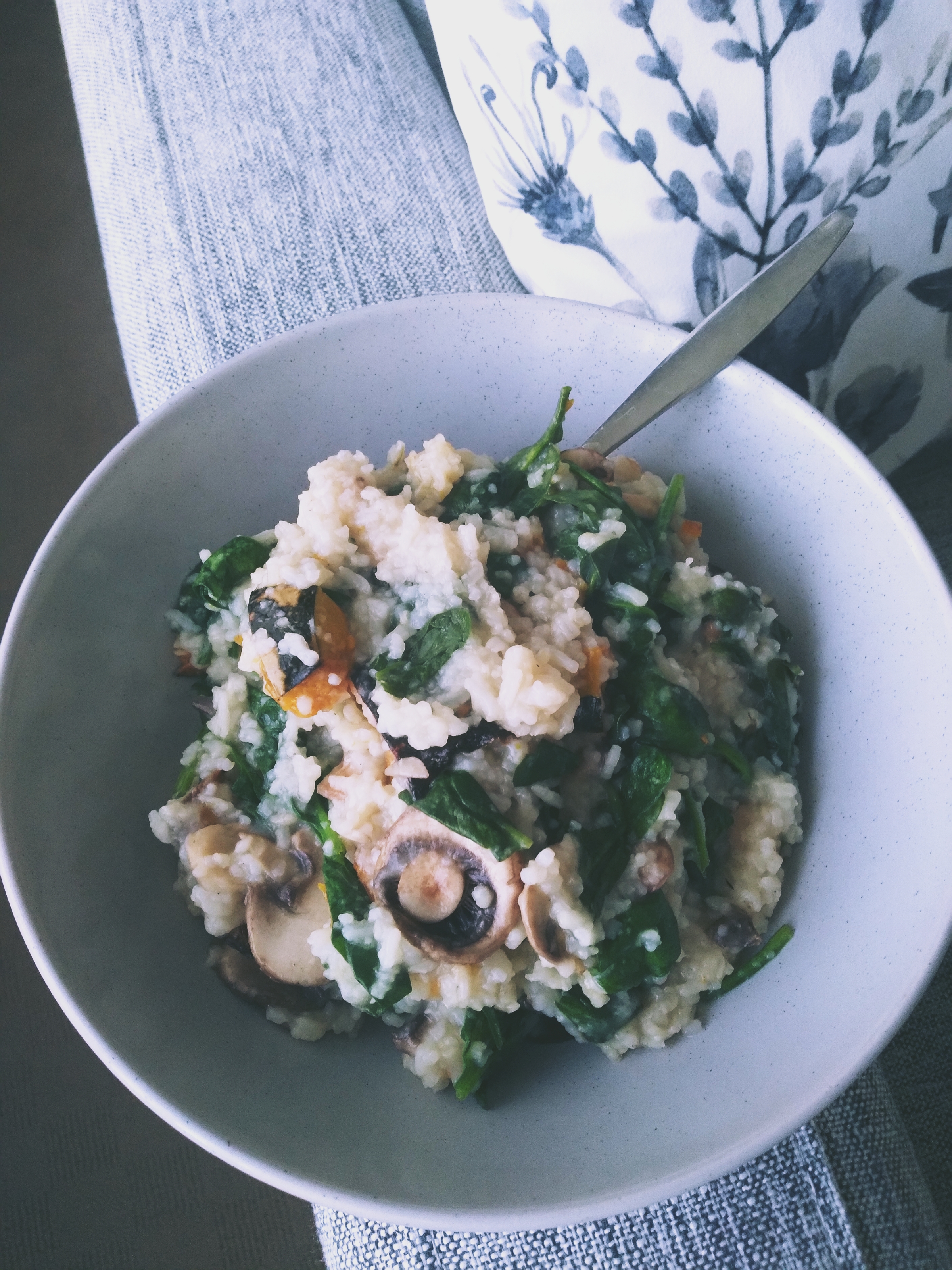 The Vegan Cookbook Challenge #20: Pumpkin & Mushroom Risotto – August 2022