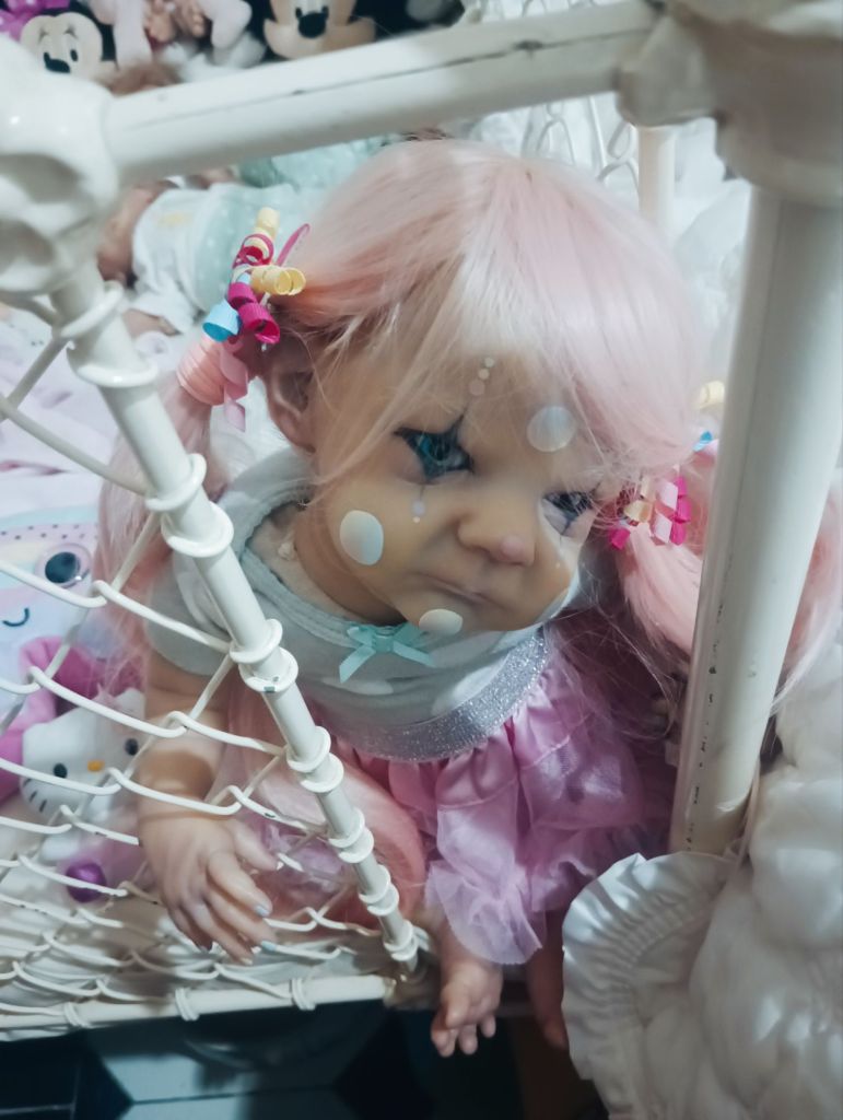 The Living Dolls can be customised any way that you like. You can even buy them in different skin tones. 