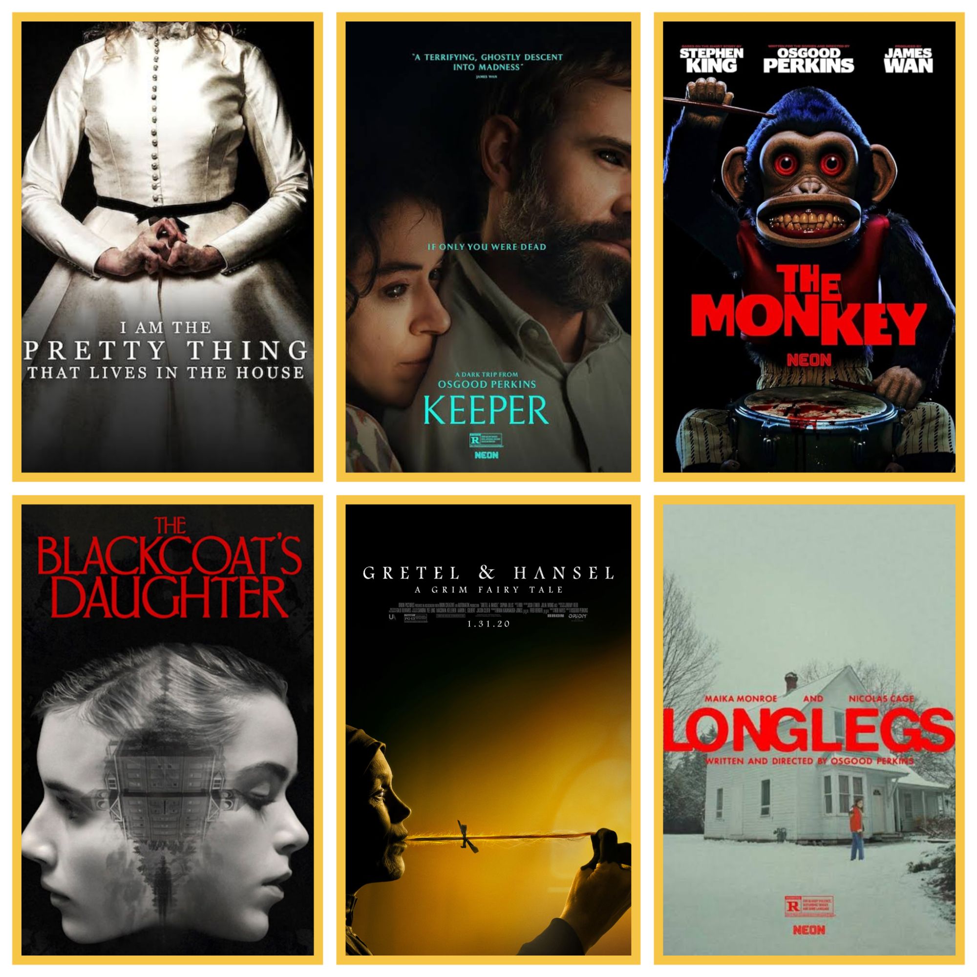 Ranking Osgood Perkins Films